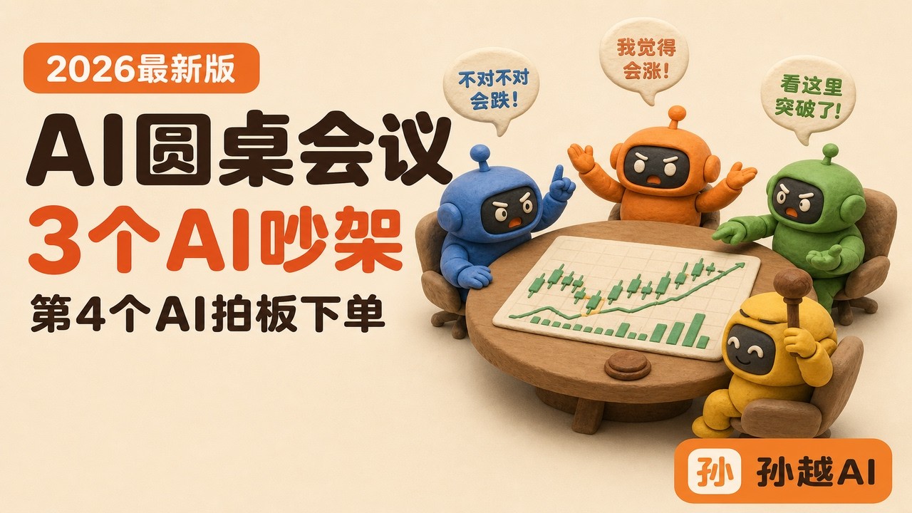 AI交易新玩法：三个AI开会辩论，第四个AI拍板定夺